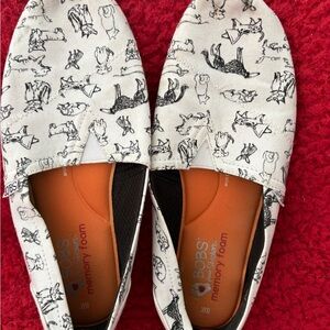 BOBS Sketch Animal Print Slip-On Shoes